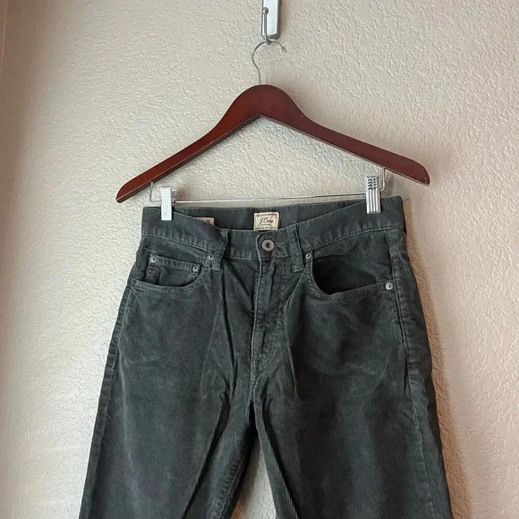 J. Crew Corduroy Pants Men’s 28 32 Straight Leg Gray - Picture 4 of 6